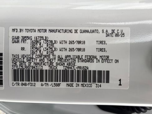 New 2025 Toyota Tacoma TRD Off-Road image 23