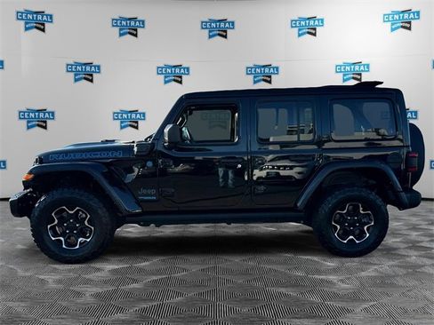 Certified 2022 Jeep Wrangler Unlimited Rubicon 4xe w/ Steel Bumper Group image 3