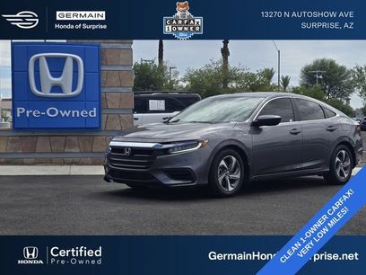 Certified 2019 Honda Insight EX
