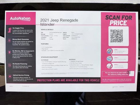 Used 2021 Jeep Renegade Latitude AWD/4WD image 24
