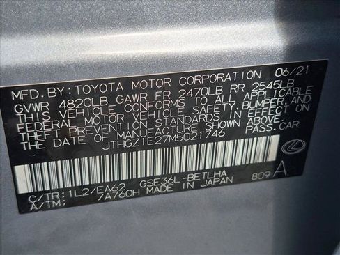 Used 2021 Lexus IS 350 F Sport w/ Accessory Package 2 AWD/4WD image 23