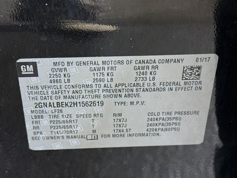 Used 2017 Chevrolet Equinox LS image 39