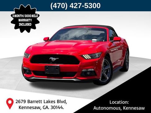 Used 2015 Ford Mustang Convertible w/ Equipment Group 051A RWD image 1