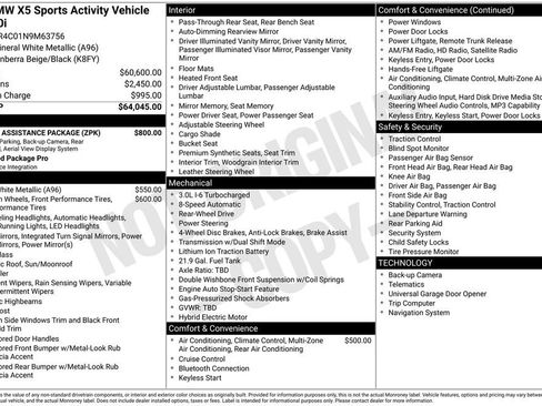 Used 2022 BMW X5 sDrive40i w/ Parking Assistance Package RWD image 42
