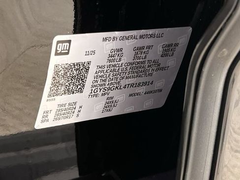 Certified 2026 Cadillac Escalade Platinum Sport w/ LPO, ONYX Package image 37