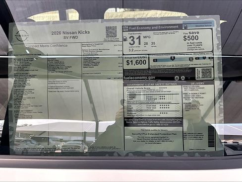 New 2026 Nissan Kicks SV image 19