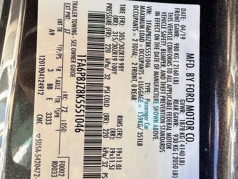 Used 2019 Ford Mustang Shelby GT350R w/ GT350R Equipment Group 920A image 54