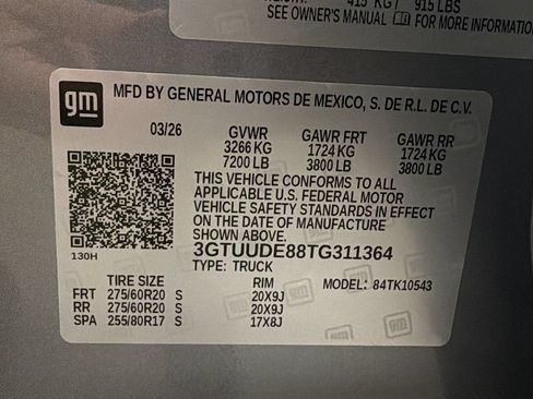 Used 2026 GMC Sierra 1500 SLT w/ SLT Premium Package AWD/4WD image 44