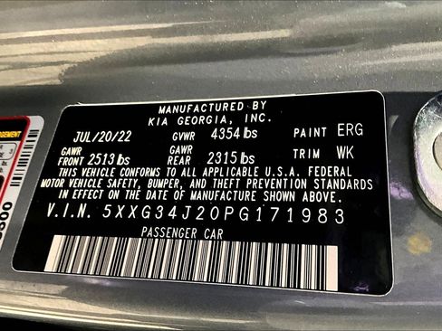 Used 2023 Kia K5 EX FWD image 18