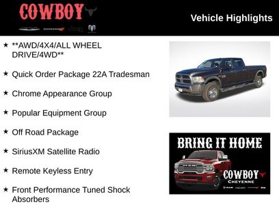 Used 2017 RAM 2500 Tradesman w/ Chrome Appearance Group