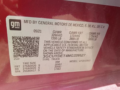 Used 2021 Chevrolet Silverado 1500 LT w/ Texas Edition Plus AWD/4WD image 10