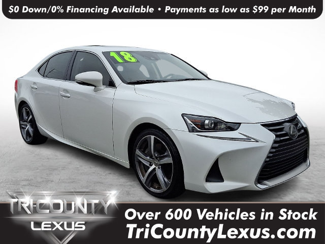 Used 2018 Lexus IS 300 AWD w/ Comfort Package image 1