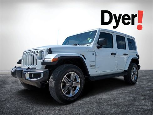 Used 2021 Jeep Wrangler Unlimited Sahara w/ Safety Group image 41