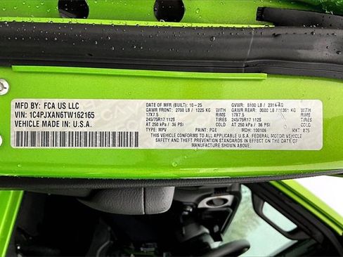 New 2026 Jeep Wrangler Sport image 11