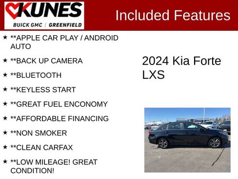 Used 2024 Kia Forte LXS image 2