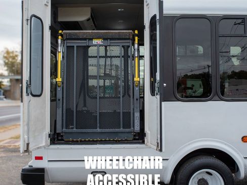 Used 2016 Ford E-450 and Econoline 450 Super Duty w/ Shuttle Bus Prep Package image 1