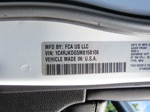 Used 2021 Jeep Grand Cherokee L Overland AWD/4WD image 33