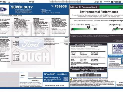 New 2026 Ford F250 Lariat w/ Black Appearance Package AWD/4WD image 4