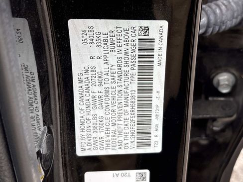 Used 2024 Honda Civic Sport image 36