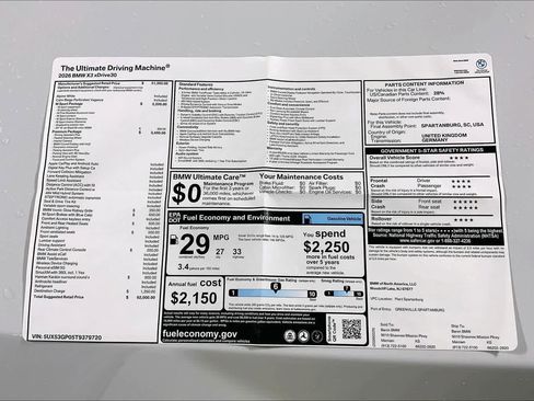 New 2026 BMW X3 xDrive30 AWD/4WD image 22
