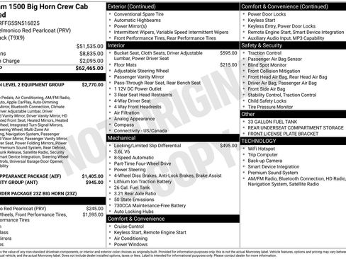 New 2025 RAM 1500 Big Horn image 35