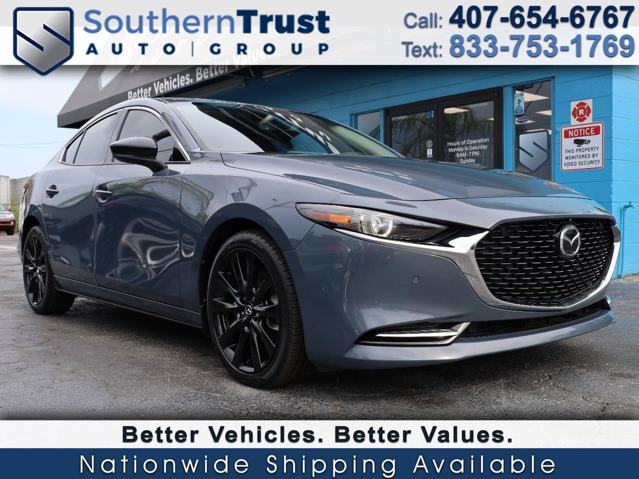Used 2022 MAZDA MAZDA3 2.5 Turbo Sedan w/Premium Plus AWD/4WD image 1