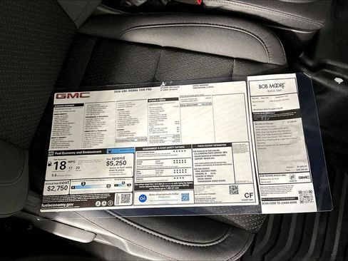 New 2026 GMC Sierra 1500 Pro w/ Pro Value Package AWD/4WD image 14