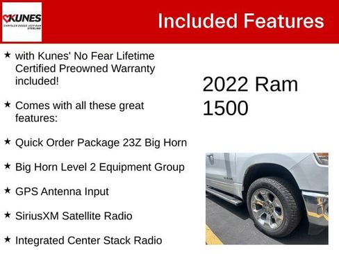 Used 2022 RAM 1500 Big Horn AWD/4WD image 4