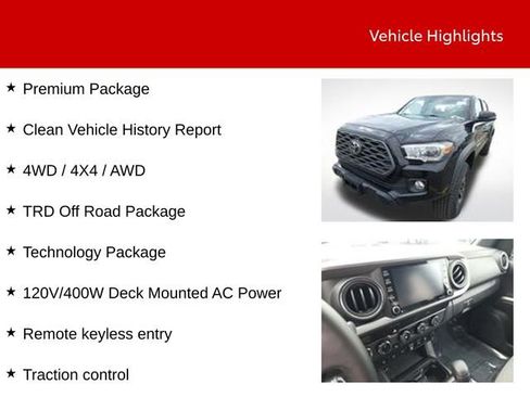 Used 2020 Toyota Tacoma TRD Off-Road w/ Technology Package image 9