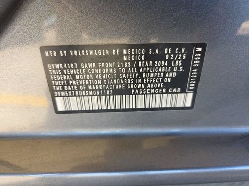 Used 2025 Volkswagen Jetta S FWD image 3