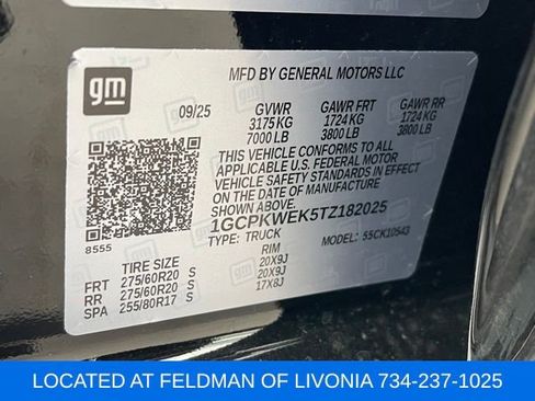 Used 2026 Chevrolet Silverado 1500 RST w/ RST Select Package image 12