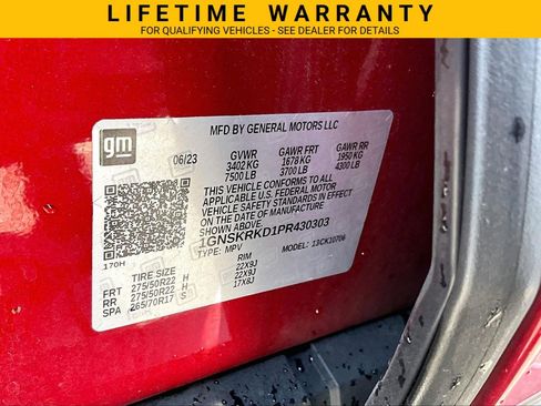Used 2023 Chevrolet Tahoe RST w/ Luxury Package AWD/4WD image 6