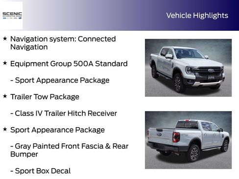 Used 2024 Ford Ranger Lariat w/ Trailer Tow Package AWD/4WD image 5