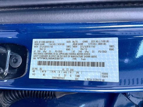 Used 2025 Ford F150 XLT w/ Equipment Group 301A Standard AWD/4WD image 32