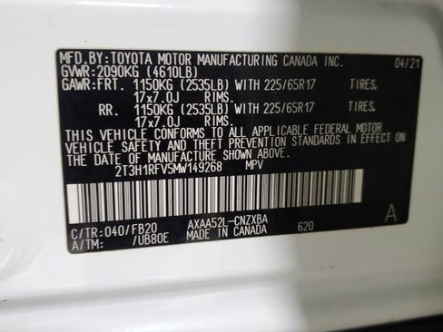 Used 2021 Toyota RAV4 LE FWD image 29