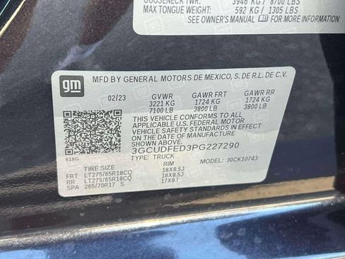 Used 2023 Chevrolet Silverado 1500 LT Trail Boss w/ Protection Package AWD/4WD image 21