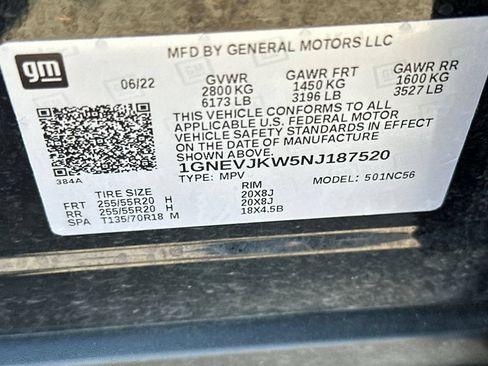 Used 2022 Chevrolet Traverse RS w/ LPO, Cargo Package AWD/4WD image 28