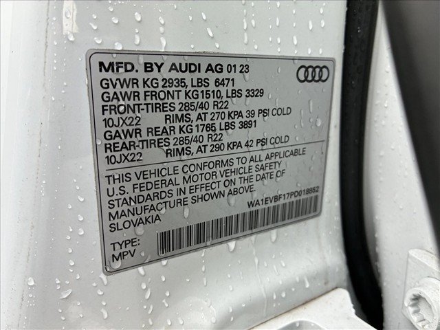 Used 2023 Audi Q8 Premium Plus AWD/4WD image 15