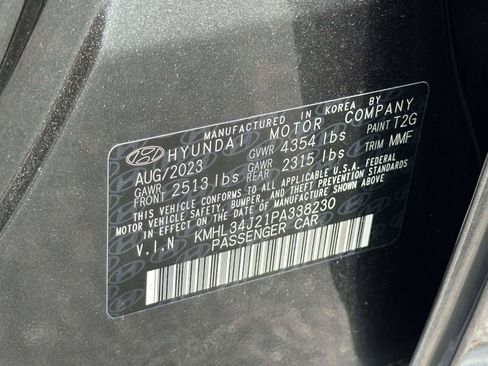Used 2023 Hyundai Sonata Limited FWD image 11