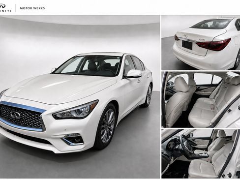 Used 2023 INFINITI Q50 Luxe w/ Cargo Package AWD/4WD image 1
