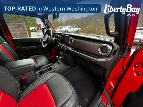 Used 2023 Jeep Wrangler Unlimited Rubicon 4xe w/ Cold Weather Group image 12