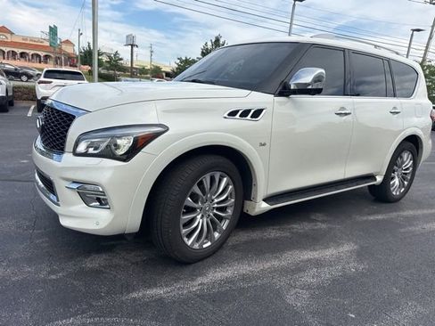Used 2017 INFINITI QX80 4WD w/ Deluxe Technology Package image 11