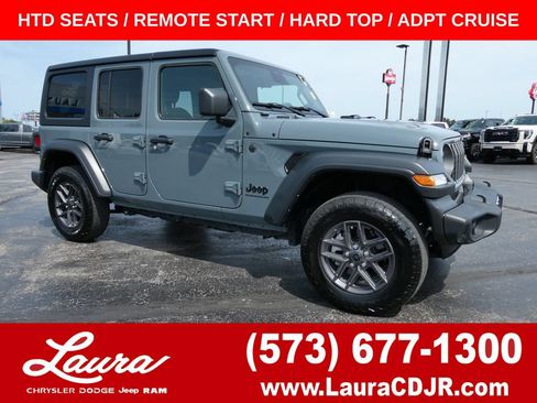 Used 2025 Jeep Wrangler Unlimited Sport AWD/4WD image 1