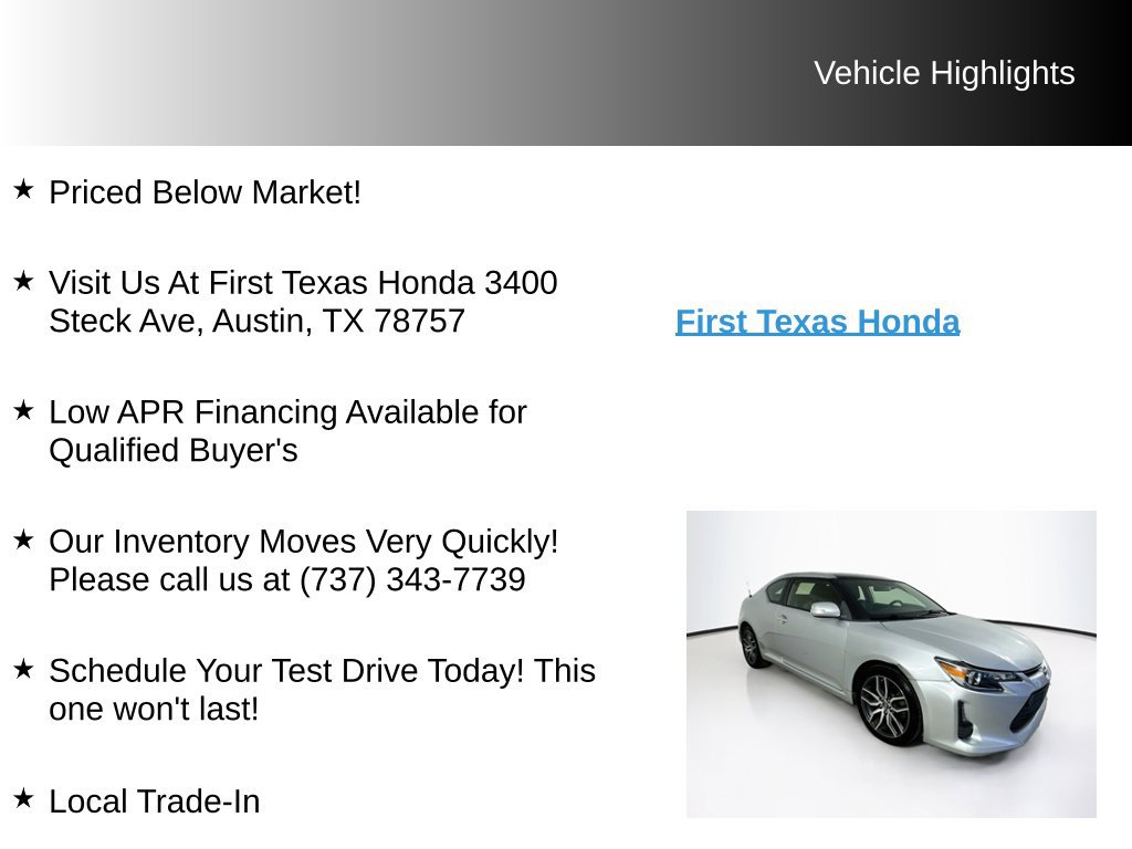 Used 2014 Scion tC FWD image 9