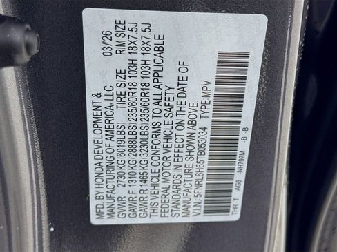 New 2026 Honda Odyssey EX-L image 43