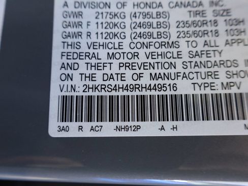 Certified 2024 Honda CR-V EX image 33