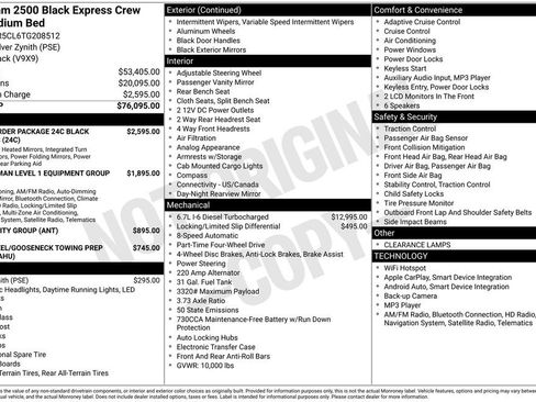 New 2026 RAM 2500 Tradesman image 14
