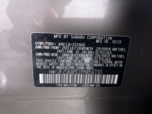 Used 2023 Subaru Forester Limited image 11