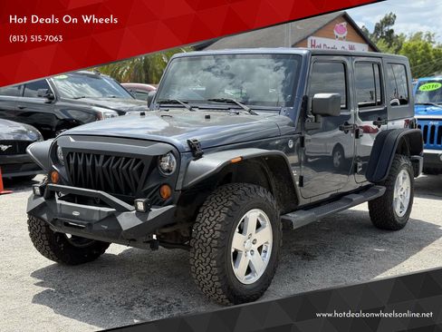 Used 2008 Jeep Wrangler Unlimited Sahara w/ Trailer Tow Group AWD/4WD image 1