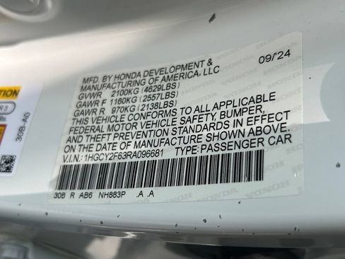 Used 2024 Honda Accord EX-L image 41